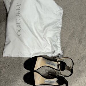 Jimmy Choo Black Heels “Minnie”